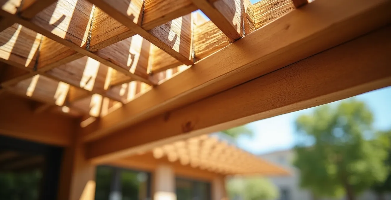 Architectonische oplossingen voor passieve koeling met overstekken en natuurlijke zonwering