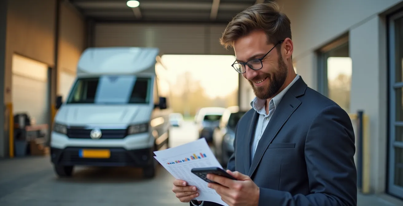 Rekenvoorbeeld fiscaal voordeel elektrische bestelbus voor MKB