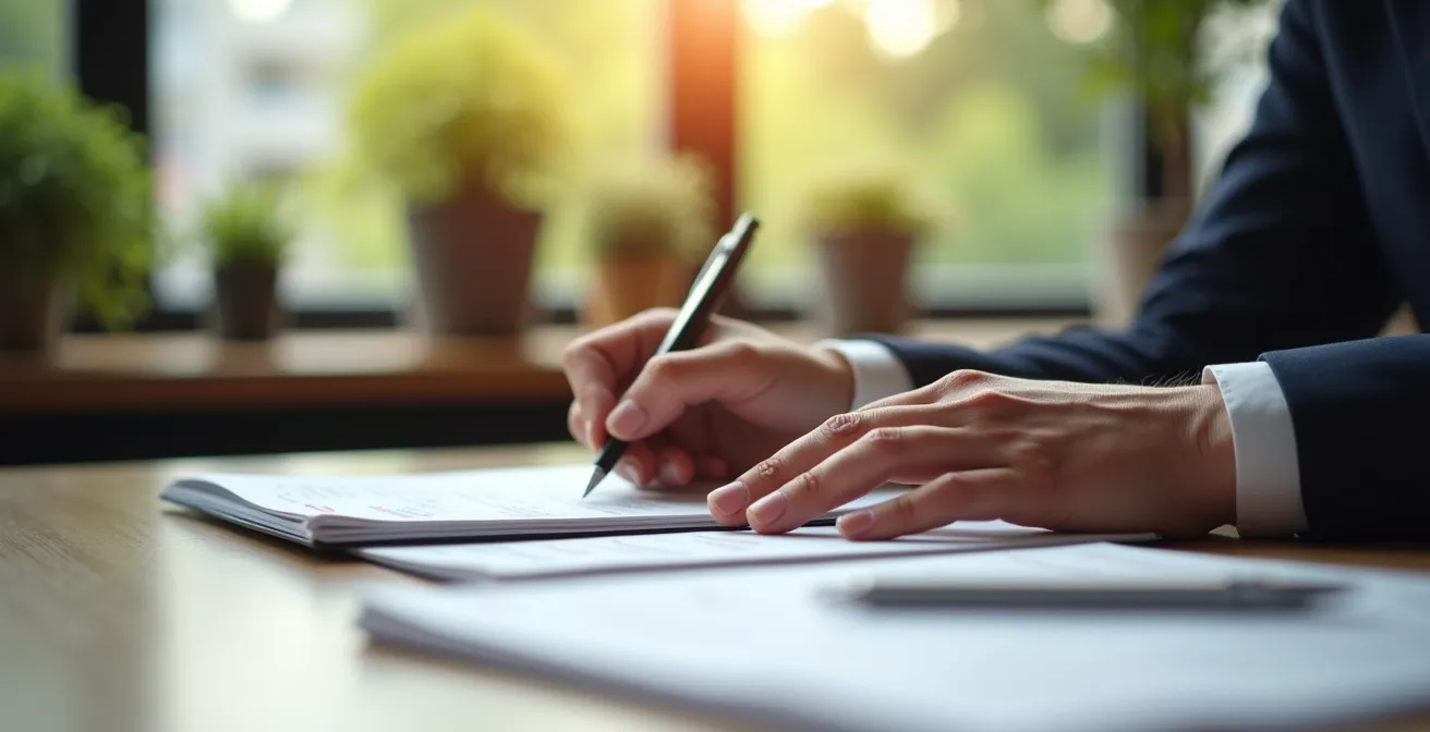 Moderne kantooromgeving met focus op privacy compliance monitoring