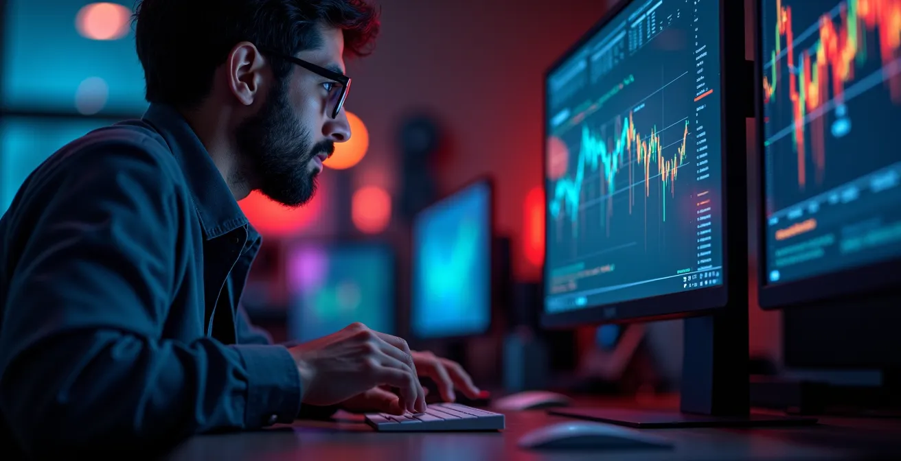 Game developer analyseert launch data op meerdere monitoren in Nederlandse studio